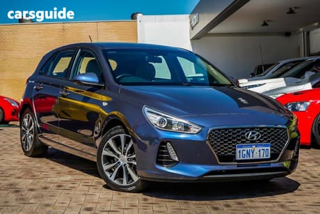 Blue 2018 Hyundai I30 Hatchback Trophy Limited Edition