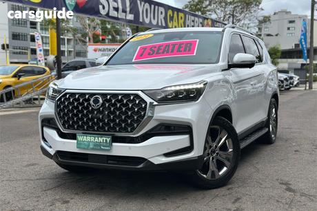 White 2021 Ssangyong Rexton Wagon Ultimate (Awd)