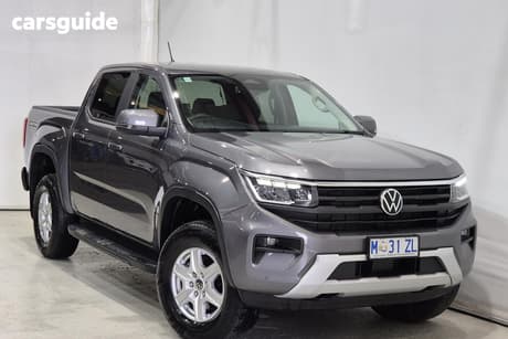 Grey 2023 Volkswagen Amarok Dual Cab Utility Life Tdi500 4Motion