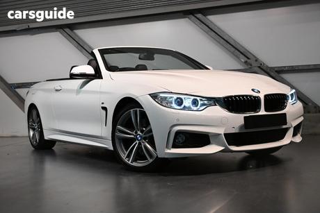 White 2014 BMW 428I Convertible Sport Line