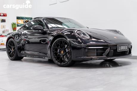 Black 2022 Porsche 911 Coupe Carrera