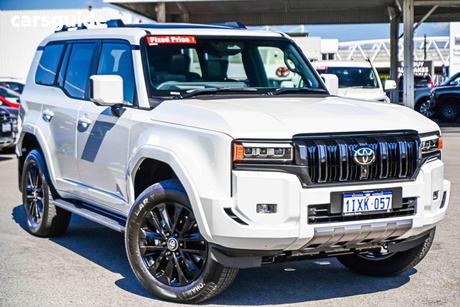 White 2026 Toyota Landcruiser Prado Wagon Kakadu