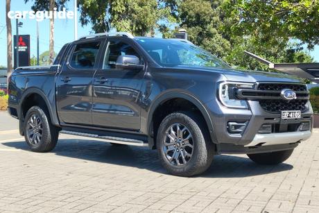 Grey 2023 Ford Ranger Double Cab Pick Up Wildtrak 2.0 (4X4)