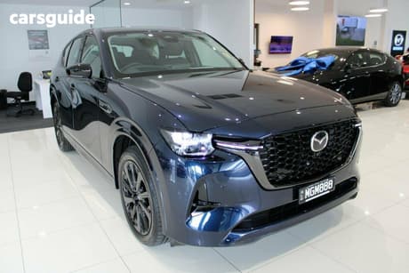 Blue 2025 Mazda CX-60 Wagon G40E Gt Hybrid