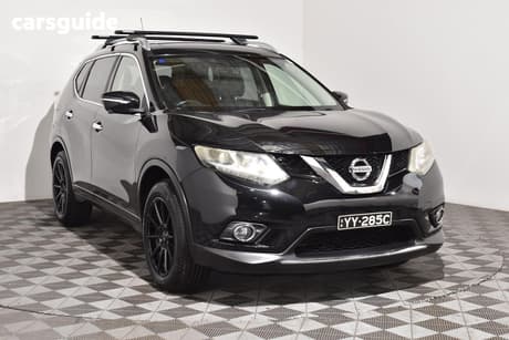 Black 2016 Nissan X-Trail Wagon Ti (4X4)