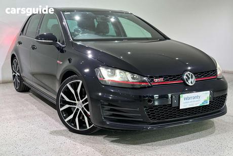 Black 2016 Volkswagen Golf Hatchback Gti