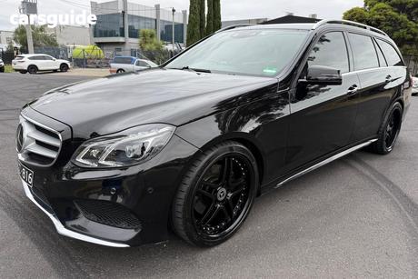 Black 2014 Mercedes-Benz E250 Wagon Cdi