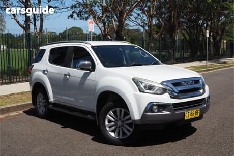 White 2018 Isuzu MU-X Wagon Ls-T (4X4)