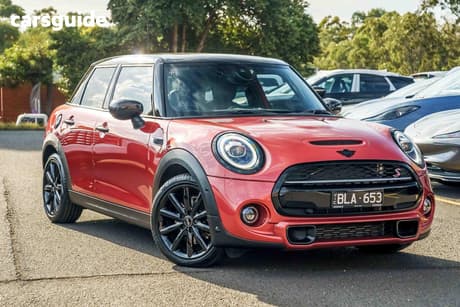 Red 2020 Mini Cooper Hatchback S 5D Hatch