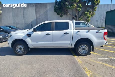 White 2017 Ford Ranger Crew Cab Pickup Xl 2.2 Hi-Rider (4X2)