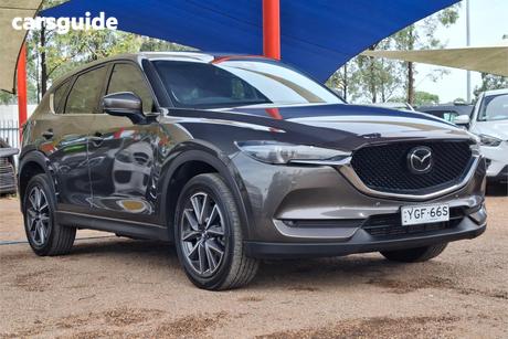 Grey 2017 Mazda CX-5 Wagon Akera (4X4)