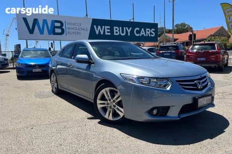 Blue 2012 Honda Accord Euro Sedan Luxury
