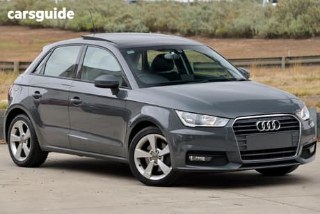 Grey 2017 Audi A1 Hatchback Sportback 1.4 Tfsi Sport