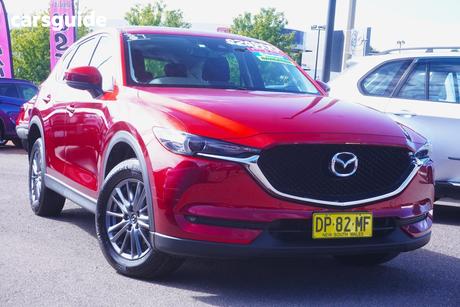 Red 2017 Mazda CX-5 Wagon Maxx Sport (4X2)