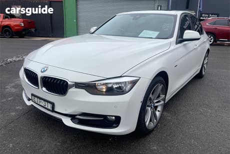 White 2014 BMW 320I Sedan
