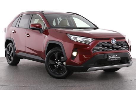 Red 2021 Toyota RAV4 Wagon Cruiser (2Wd) Hybrid