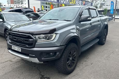 Grey 2019 Ford Ranger Double Cab Pick Up Raptor 2.0 (4X4)