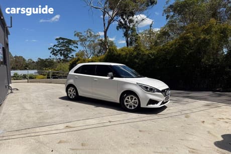 White 2021 MG MG3 Hatchback Core