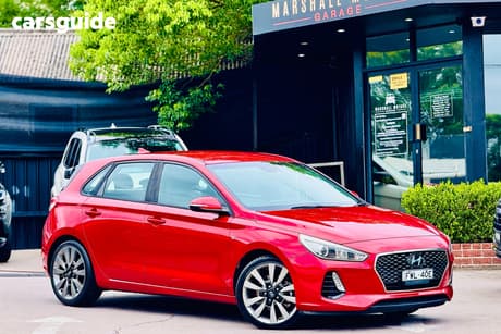 Red 2017 Hyundai I30 Hatchback Sr