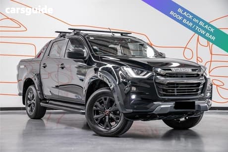 Black 2023 Isuzu D-MAX Crew Cab Utility X-Terrain (4X4)