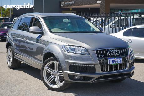 Grey 2014 Audi Q7 Wagon 3.0 Tdi Quattro