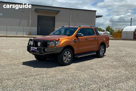 Orange 2016 Ford Ranger Dual Cab Pick-up Wildtrak 3.2 (4X4)