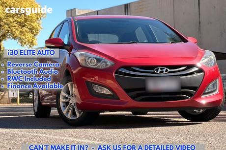 Red 2014 Hyundai I30 Hatchback Elite