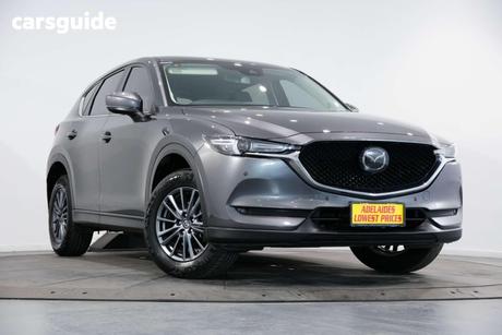 Grey 2021 Mazda CX-5 Wagon Touring (Awd)