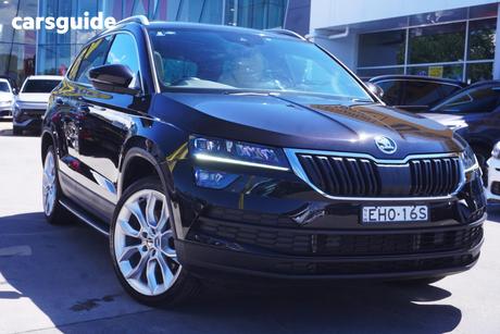 Black 2020 Skoda Karoq Wagon 110 Tsi