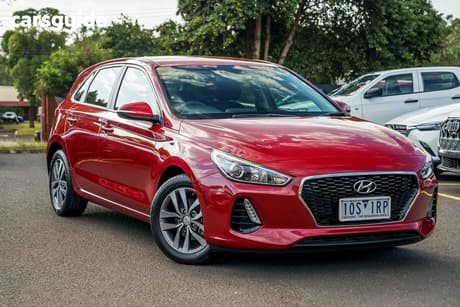 Red 2017 Hyundai I30 Hatchback Active