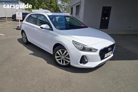 White 2018 Hyundai I30 Hatchback Active