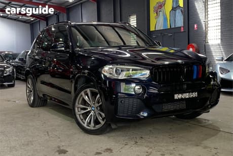 Black 2015 BMW X5 Wagon Xdrive 30D
