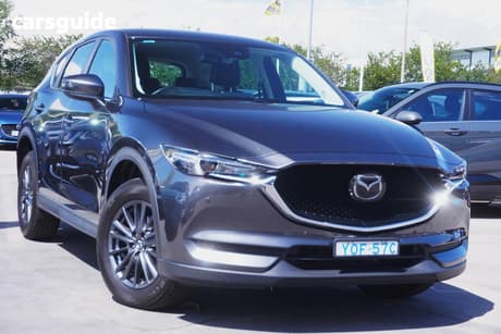 Grey 2020 Mazda CX-5 Wagon Touring (4X4)