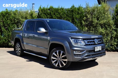 Grey 2018 Volkswagen Amarok Dual Cab Utility V6 Tdi 580 Ultimate