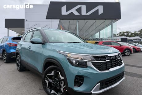 Blue 2026 Kia Seltos Wagon Gt-Line (Fwd) (Two-Tone)