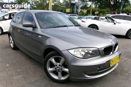 Grey 2010 BMW 120D Hatchback