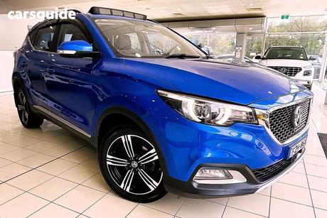 Blue 2019 MG ZS Wagon Essence