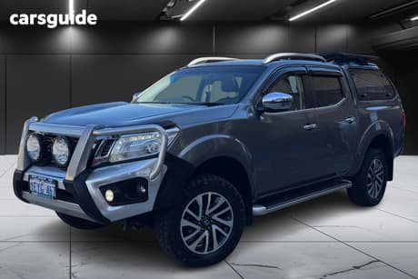 Grey 2016 Nissan Navara Dual Cab Utility St-X (4X4)