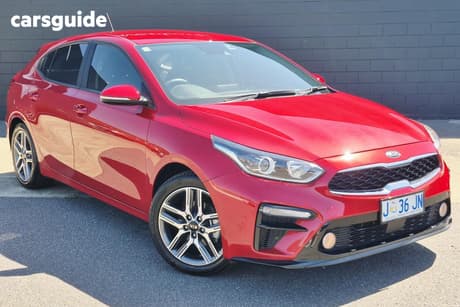 Red 2021 Kia Cerato Hatchback Sport Nav