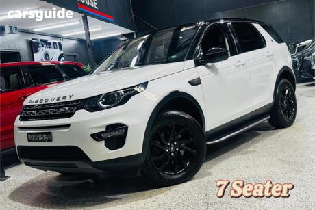 White 2017 Land Rover Discovery Sport Wagon Si4 Se 5 Seat