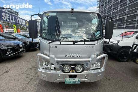 Silver 2017 Isuzu NLR Cab Chassis 45-150 (Mwb)