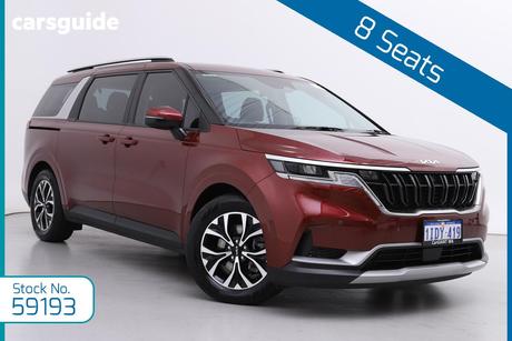 Red 2023 Kia Carnival Wagon Si