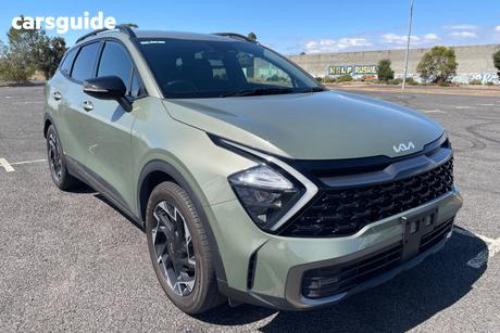 Green 2023 Kia Sportage Wagon Sx+ (Fwd)