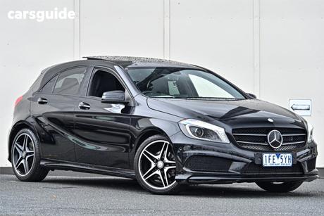 Black 2015 Mercedes-Benz A200 Hatchback Be