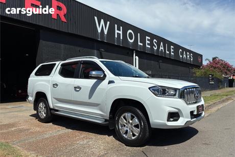 White 2020 LDV T60 Double Cab Utility Luxe (4X4)