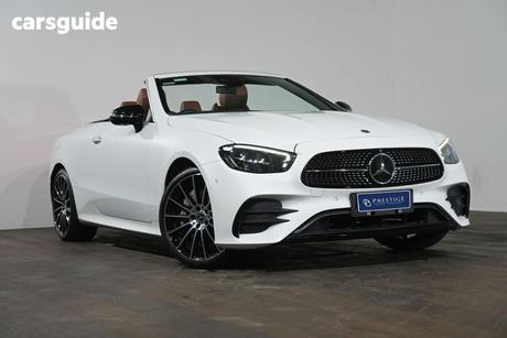 White 2022 Mercedes-Benz E350 Cabriolet Eq (Hybrid)