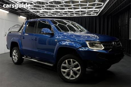 Blue 2017 Volkswagen Amarok Dual Cab Utility V6 Tdi 550 Ultimate