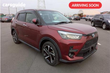 Red 2021 Toyota Raize SUV Z