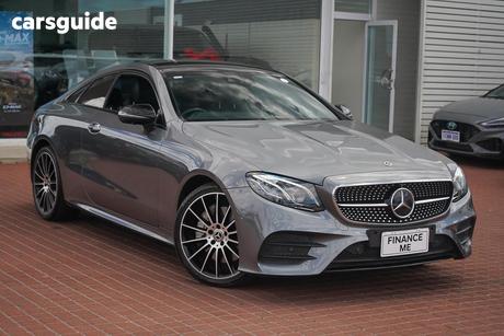 Grey 2018 Mercedes-Benz E300 Coupe