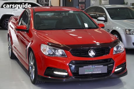 Red 2015 Holden UTE Utility Sv6 Lightning